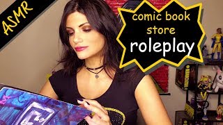 🦹‍♂️🦸‍♀️ASMR  Comic Book Store 🏪 Roleplay🦸‍♂️🦹‍♀️ soft spoken [upl. by Meece]