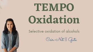 TEMPO oxidation  selective oxidising agent  solved problems [upl. by Eetnod]