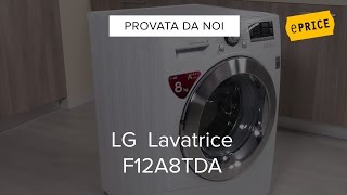 Video Recensione Lavatrice LG DirectDrive F12A8TDA [upl. by Atinna]