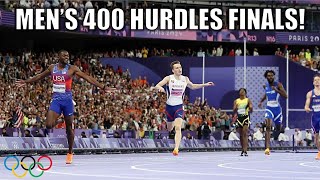 Mens 400 Hurdles Finals Was INCREDIBLE  2024 Paris Olympics [upl. by Burrow]