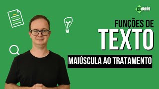 Funções de Texto no Excel [upl. by Ymorej]