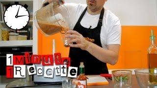 1 Minute 1 Recette  Soupe froide [upl. by Philip12]