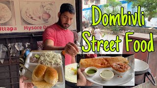 Best Pav Bhaji amp Mysore Masala Dosa  Dombivli Street Food  Amul [upl. by Darline946]