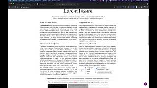 Day 2a What the Heck is Lorem Ipsum [upl. by Ruckman]