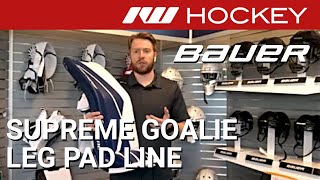 Bauer Supreme 3S Goalie Line  Zoom Insight [upl. by Nesyaj]