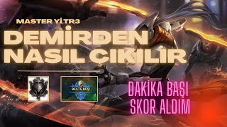 MASTER Yİ TR3 DEMİRDE OYNARSA PENTA [upl. by Jasun]