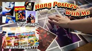 How to Hang Posters Without Damaging Your Poster and the Paint on Your Wall [upl. by Miles]