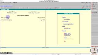 Tally 13 sundry creditors and sundry debtors entry [upl. by Sams851]