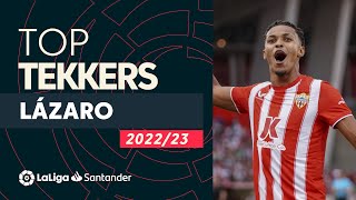 LaLiga Tekkers Hattrick de Lázaro [upl. by Aleahs]