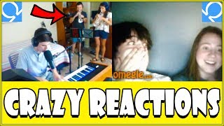 Trumpet Duet amp Pianist SURPRISE Omegle Reactions [upl. by Sanger]