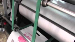 NTEX Non Woven Bag Printing Machine [upl. by Tillford]