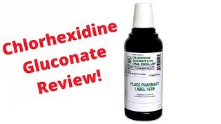 Chlorhexidine Gluconate Peridex Oral Rinse Mouthwash Review Prevents Dry Socket amp Infections [upl. by Ahseikan812]