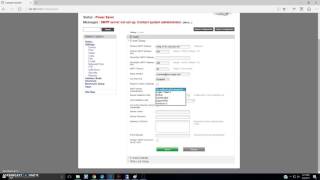 Lexmark SMTP setup [upl. by Adnema979]