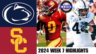 4 Penn State vs USC INCREDIBLE  Full Game Highlights  2024 College Football Highlights [upl. by Loleta]