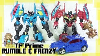 Rumble amp Frenzy TF Prime Revisão em Português [upl. by Aicele]