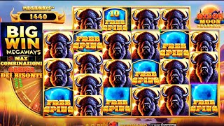 Big Win Slot on Bison Moon Megaways  Huge Jackpot Casino Win [upl. by Horne]