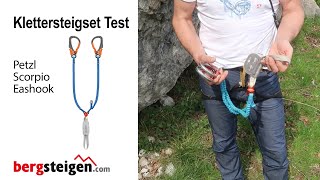 Test Petzl Scorpio Eashook Klettersteigset [upl. by Ecinerev]