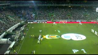 Sporting vs porto 20142015  Entrada das Equipas [upl. by Thalassa]