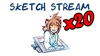 Twokinds 20240427 Sketch Stream x20 [upl. by Rye]