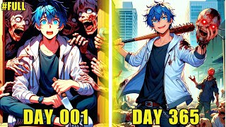 HE SURVIVES IN THE WORLD OF THE ZOMBIE APOCALYPSE AND LEADS AN ONLINE STREAM  Manhwa Recap [upl. by Yadsendew917]