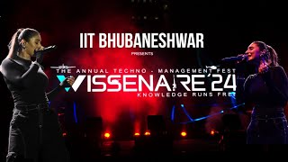 DhvaniBhanushali in our IIT BBS  WISSENAIRE DAY 2  CONCERT NIGHT  iit dhvani concert [upl. by Htebsle429]