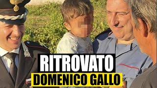 ULTIMORA RITROVATO DOMENICO IL BIMBO DI 2 ANNI SCOMPARSO A LOCOROTONDO I DETTAGLI [upl. by Lener728]