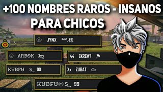 APODOS INSANOS PARA HOMBRES EN FREE FIRE  APODOS DE ANIME PARA CHICOS 🖤 [upl. by Eicarg11]