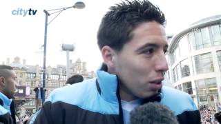 CITY PARADE Samir Nasri Exclusive Interview [upl. by Hukill]