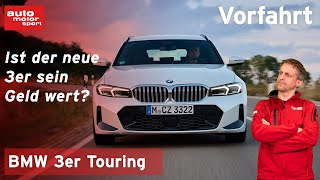 BMW 3er Touring 2022 Wie gut ist das Update  auto motor und sport [upl. by Nihahs]