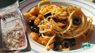 Come cucinare il pesce surgelato per fare gli spaghetti [upl. by Anitneuq]