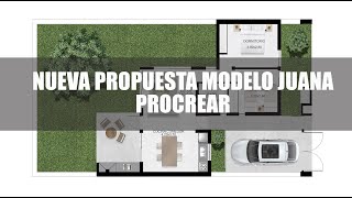 VIVIENDA PROCREAR 🧱🏠quotNueva propuesta de MODELO JUANAquot👌👷‍♀️ [upl. by Catlin]