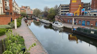 BIRMINGHAM  Birmingham Canal Walk [upl. by Esirehs318]