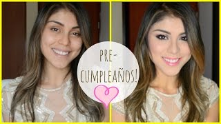 Maquillaje GLAMUROSO de Cumpleaños♡ Pautips [upl. by Hayse]