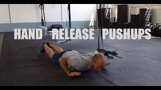 HAND RELEASE PUSHUPS TECHNIQUE  Paradiso Crossfit [upl. by Flann646]