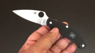 Spyderco UKPK UK Pen Knife The Knife of the Day [upl. by Janeva]