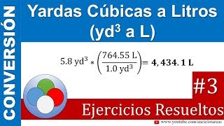 Yardas Cúbicas a Litros yd3 a L  PARTE 3 [upl. by Riella]