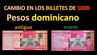 Nuevo billete de 1000 pesos en República Dominicana [upl. by Ahsoj]