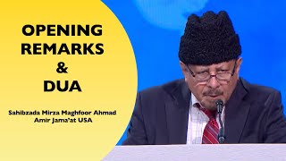 Opening Remarks and Du’a  Jalsa Salana USA 2024 Friday [upl. by Elleiand]