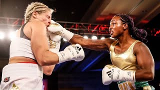 CLARESSA SHIELDS VS NIKKI ADLER WBC SUPER MIDDLEWEIGHT WORLD TITLE FULL FIGHT [upl. by Ynohtna]