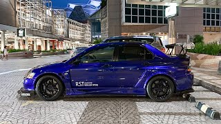 Rising Sun Tattoos Mitsubishi Evo 9 GT w Voltex widebody in Singapore [upl. by Flore]