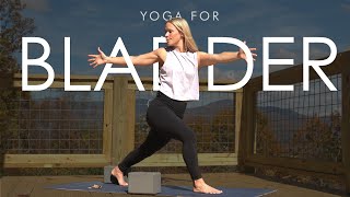 Yoga For Regaining Bladder Control  All Standing Pelvic Release Stretches [upl. by Marchese]