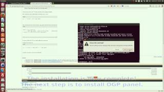 OpenGamePanel Installation Tutorial [upl. by Yanaj853]