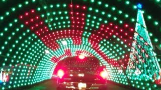 Christmas In Color 2016 Kearns Utah NEW Full Drive Through Video [upl. by Michelina]