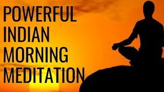 Morning meditation for positive energy in hindi [upl. by Adil863]