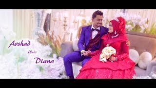 Malaysian Indian Muslim Wedding Arshad amp Diana Penang By MUZIB STUDIO [upl. by Ketty]