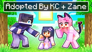 Adopted By KC and ZANE In Minecraft [upl. by Anitnas]