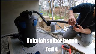 Koiteich selber bauen Teil 4 [upl. by Biddy]