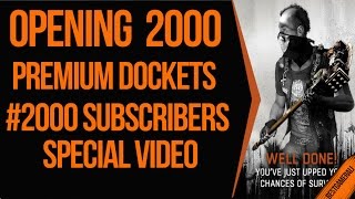 Dying Light  Opening 2K Premium Dockets  Legendary Gold Weapons  2K Subscribers Special [upl. by Farrel162]