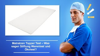 🚑 Matratzen Topper Test – Was sagen Experten [upl. by Sinnaoi600]