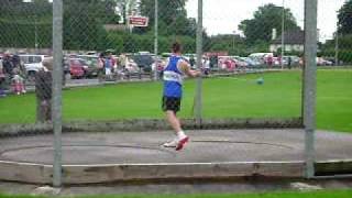 Fellan mcguigan 6614m hammer throwing [upl. by Neehs]